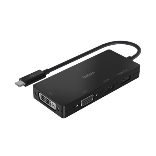 BELKIN Adaptateur USB-C vers HDMI DP DVI ou VGA