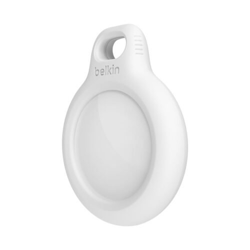 BELKIN Airtag Protection avec Cordon Blanc