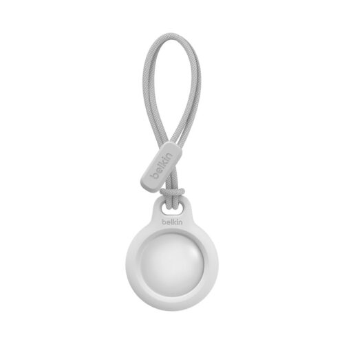 BELKIN Airtag Protection avec Cordon Blanc