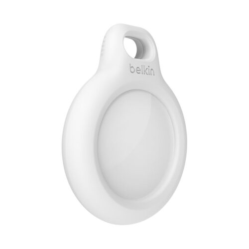 BELKIN Airtag Protection avec Cordon Blanc