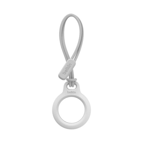 BELKIN Airtag Protection avec Cordon Blanc