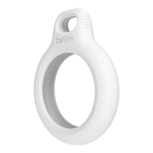 BELKIN Airtag Protection avec Cordon Blanc