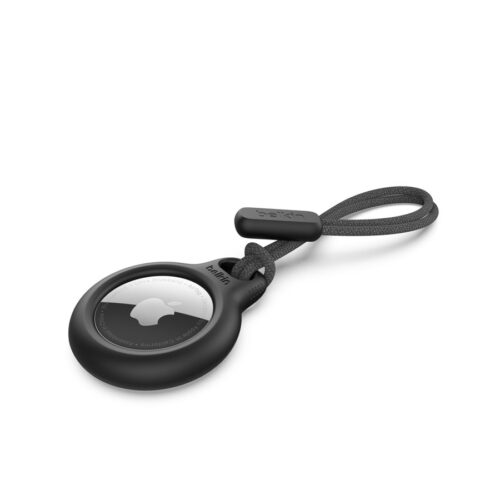 BELKIN Airtag Protection avec Cordon Noir