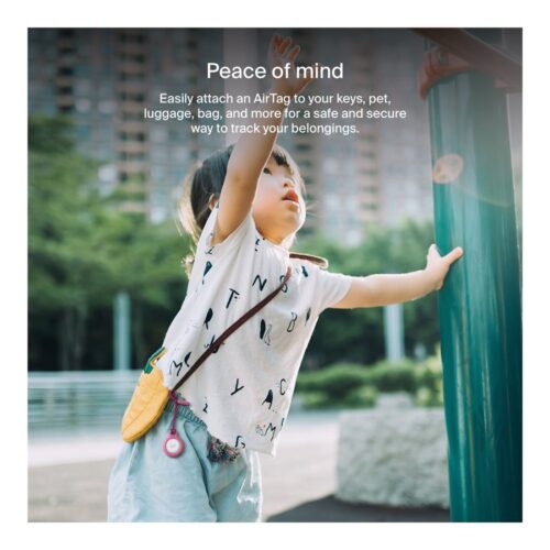 BELKIN Airtag Protection avec Cordon Rose