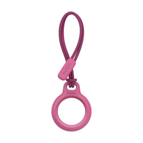 BELKIN Airtag Protection avec Cordon Rose