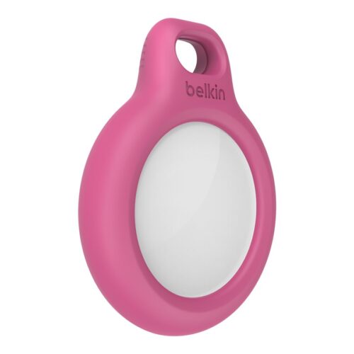 BELKIN Airtag Protection avec Cordon Rose