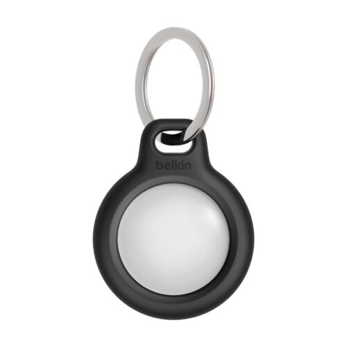 BELKIN Airtag Protection avec porte-clés Noir