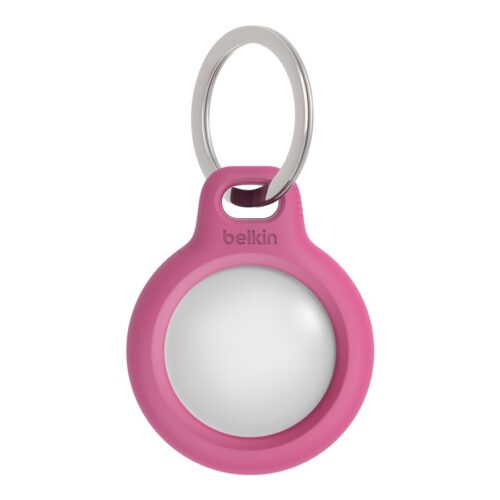 BELKIN Airtag Protection avec porte-clés Rose