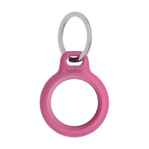 BELKIN Airtag Protection avec porte-clés Rose