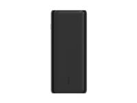 BELKIN BOOST CHARGE 20 000 mAh PD 20w 3 port Compact Powerbank Black