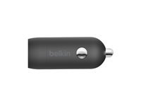 BELKIN BOOST CHARGE 20w USB-C PD Single Car Charger Black