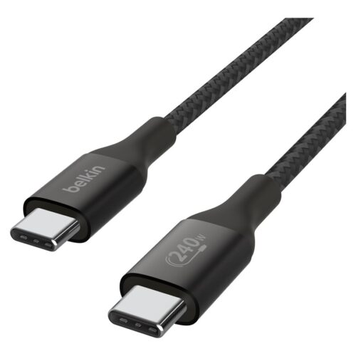 BELKIN Boost Charge 240w USB-C to USB-C Cable 1M Black
