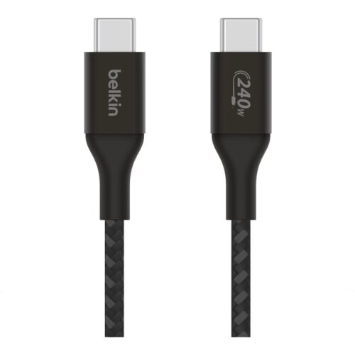 BELKIN Boost Charge 240w USB-C to USB-C Cable 1M Black