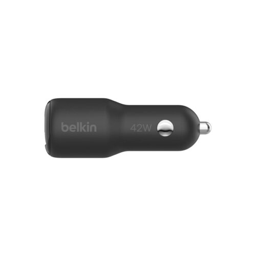 BELKIN Boost Charge 42w – 30w USB-C PD PPS + 12w USB-A Car Charger