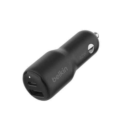 BELKIN Boost Charge 42w – 30w USB-C PD PPS + 12w USB-A Car Charger