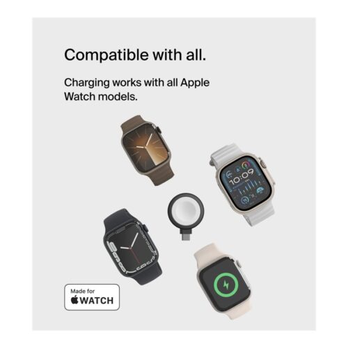 BELKIN BOOST CHARGE Apple Watch Fast Charge Dongle Black