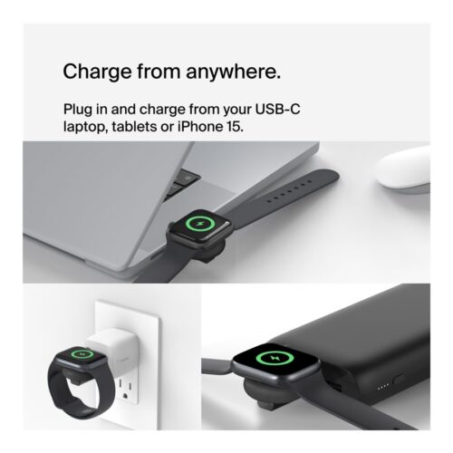 BELKIN BOOST CHARGE Apple Watch Fast Charge Dongle Black