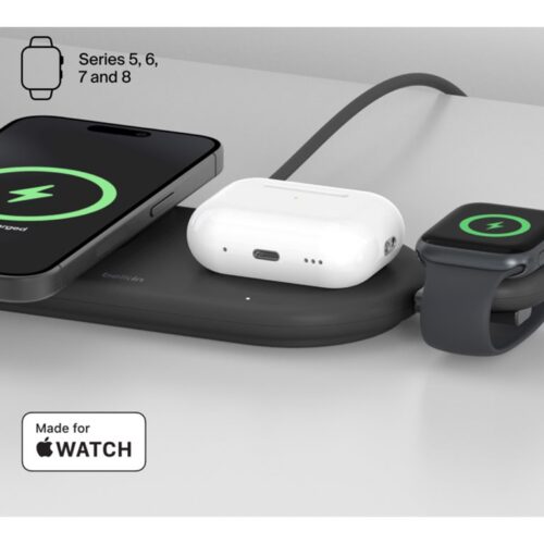 BELKIN BOOST CHARGE Apple Watch Fast Charge Dongle Black