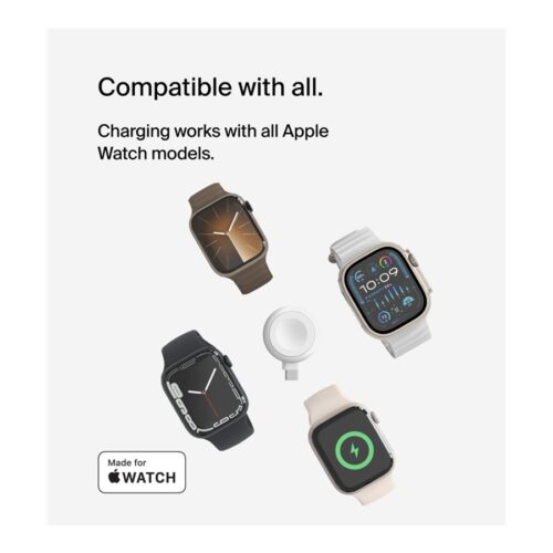 BELKIN BOOST CHARGE Apple Watch Fast Charge Dongle White