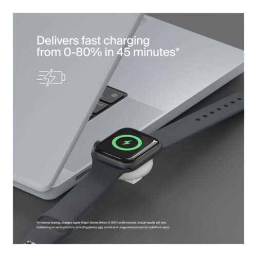 BELKIN BOOST CHARGE Apple Watch Fast Charge Dongle White