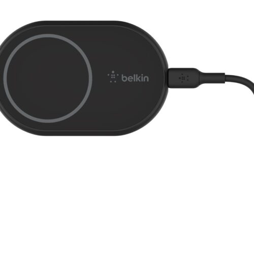 BELKIN BOOST CHARGE Magnetic wireless Car Vent Mount + Car Charger No CLA Black