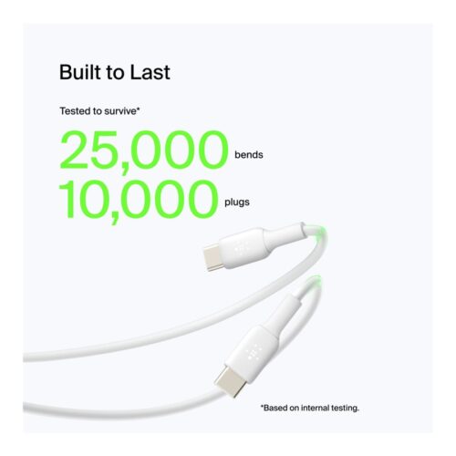 BELKIN BOOST CHARGE USB-A to USB-C Cable PVC 3M White