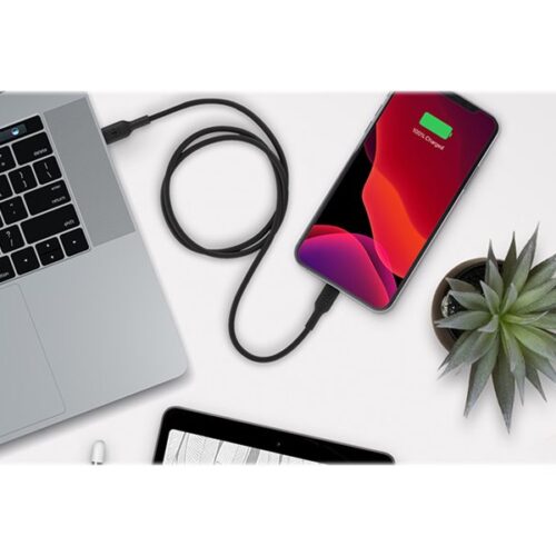 BELKIN BOOST CHARGE USB-C to Lightning Cable PVC 1M Black