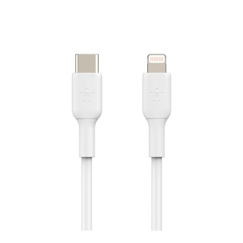 BELKIN BOOST CHARGE USB-C to Lightning Cable PVC 1M White