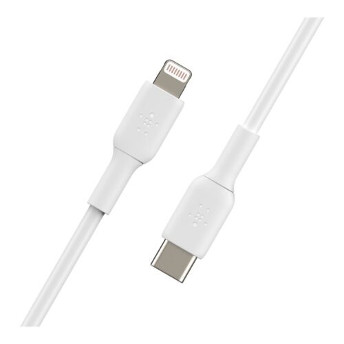 BELKIN BOOST CHARGE USB-C to Lightning Cable PVC 1M White