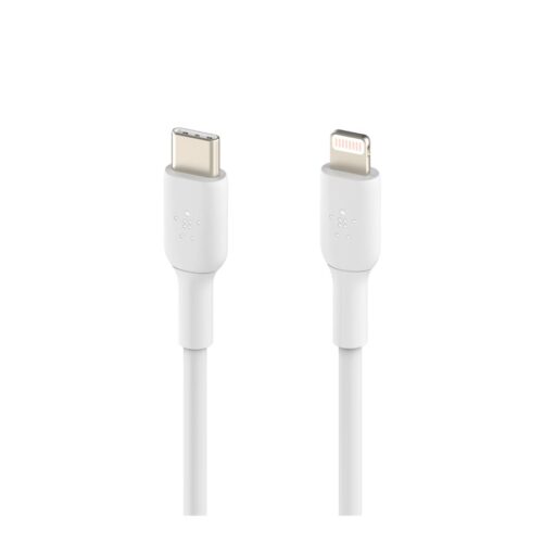 BELKIN BOOST CHARGE USB-C to Lightning Cable PVC 1M White