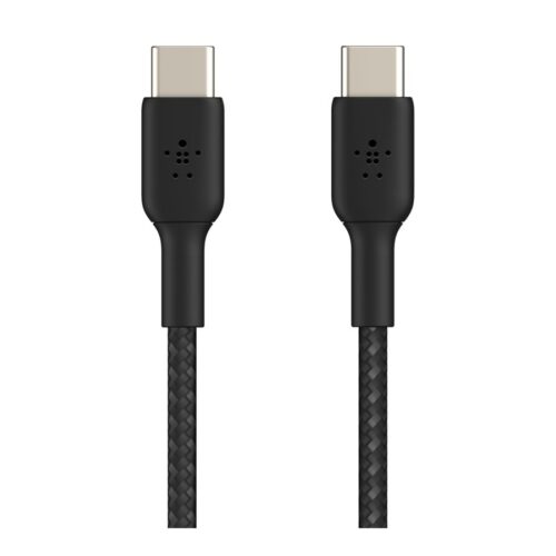 BELKIN BOOST CHARGE USB-C to USB-C 2.0 Cable Braided 1M Black