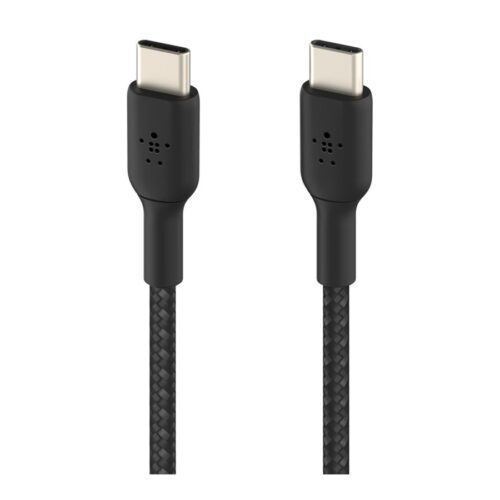 BELKIN BOOST CHARGE USB-C to USB-C 2.0 Cable Braided 1M Black