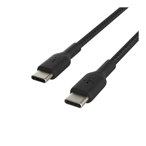 BELKIN BOOST CHARGE USB-C to USB-C 2.0 Cable Braided 1M Black