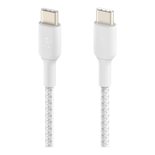 BELKIN BOOST CHARGE USB-C to USB-C Cable Braided 0.15m White