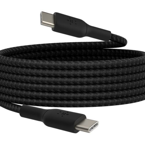 BELKIN BOOST CHARGE USB-C to USB-C Cable Braided 2m Black