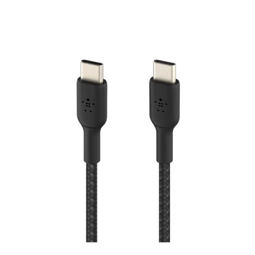 BELKIN BOOST CHARGE USB-C to USB-C Cable Braided 2m Black