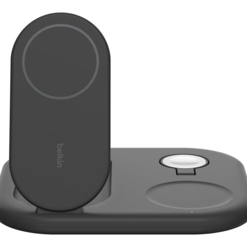 BELKIN BOOSTCHARGE Qi2 15w Magnetic 3in1 Stand Black