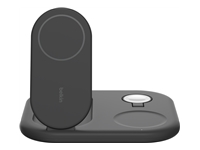 BELKIN BOOSTCHARGE Qi2 15w Magnetic 3in1 Stand Black