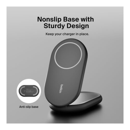 BELKIN BOOSTCHARGE Qi2 15w Magnetic Stand Black