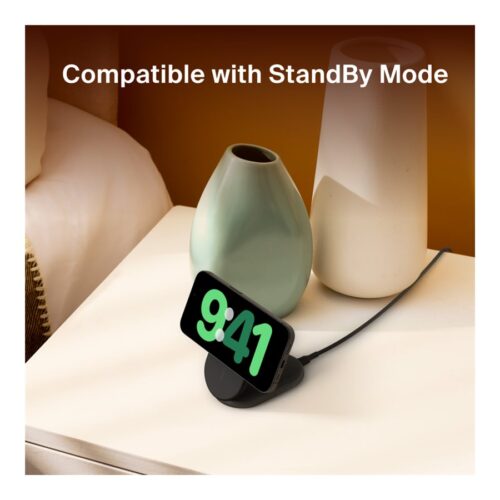 BELKIN BOOSTCHARGE Qi2 15w Magnetic Stand Black