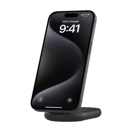 BELKIN BOOSTCHARGE Qi2 15w Magnetic Stand Black