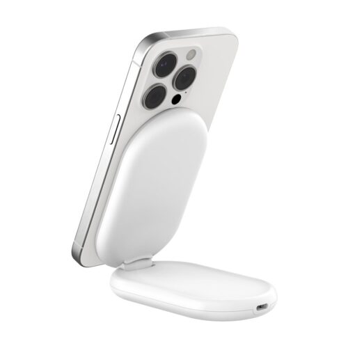 BELKIN BOOSTCHARGE Qi2 15w Magnetic Stand White