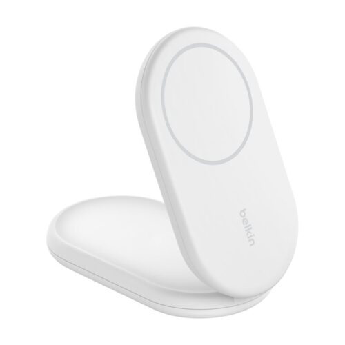 BELKIN BOOSTCHARGE Qi2 15w Magnetic Stand White