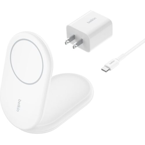BELKIN BOOSTCHARGE Qi2 15w Magnetic Stand White
