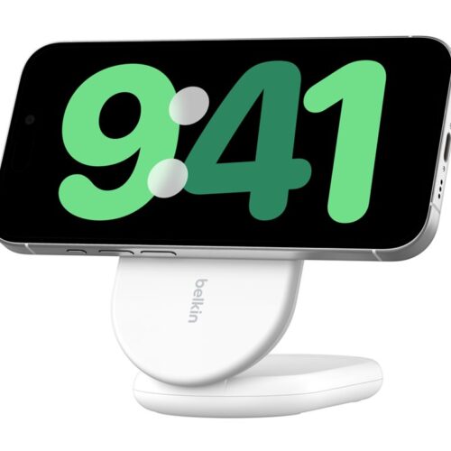 BELKIN BOOSTCHARGE Qi2 15w Magnetic Stand White