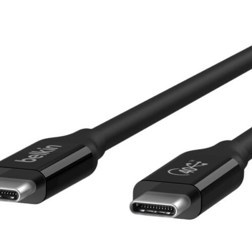 BELKIN Câble USB4 en 0.8m rétrocompatible USB3 100W