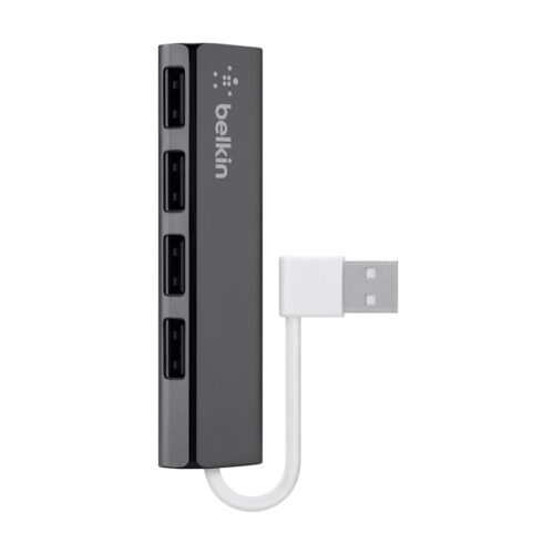 BELKIN Hub de Voyage 4 Ports USB 2.0 Noir