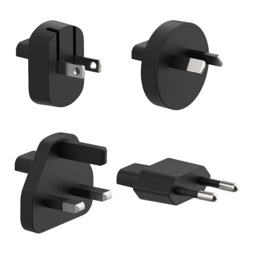BELKIN Hybrid Wall Travel Charger 25w + 5k Power Bank UK EU US AU Black