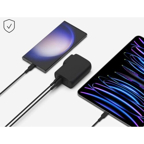 BELKIN Hybrid Wall Travel Charger 25w + 5k Power Bank UK EU US AU Black