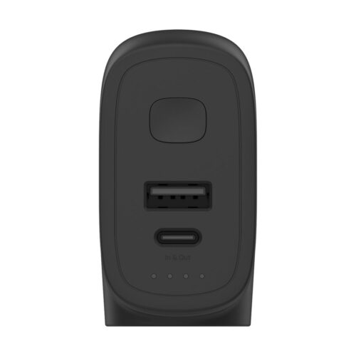 BELKIN Hybrid Wall Travel Charger 25w + 5k Power Bank UK EU US AU Black